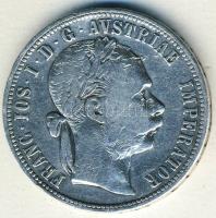 Ausztria 1888. 1Fl Ag T:3 ph