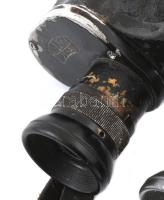 cca 1940 Carl Zeiss Jena Silvamar 6x30 II. világháborús német távcső, jelzett, sorozatszámmal, bőr s...