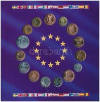 1980-1998. "Európa utolsó nemzeti érméi" 15xklf ország pénze díszcsomagolásban T:1-2
1980...