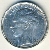 Belgium 1935. 20Fr Ag III.Leopold T:3 ph.