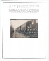 1921 Október 22. Ostenburg vonat indulásra készen a Budaörsi csata felé. Középen Ostenburg, a vonat ...