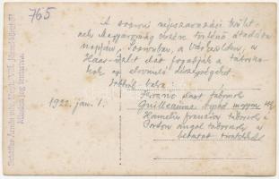 1922 Január 1. Sopron, A soproni népszavazási területnek Magyarország részére történő átadása napján...