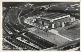 1936 Berlin, Deutschlandhalle / 1936 Summer Olympics venue for boxing, weighlifting, wrestling. Hansa Luftbild aerial view (EB)