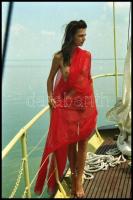 cca 1982 Akt felvételek, 13 db vintage NEGATÍV, de egy felvételen nem látszik a modell, 36,24 mm