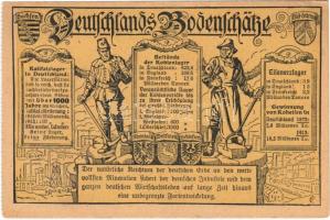 Deutschlands Bodenschätze / WWI German military propaganda, natural resources (EK)