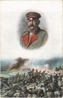 WWI German military art postcard, Hindenburg. L&P 1850. (EK)