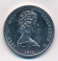 Man-sziget 1972. 25p Cu-Ni "Házassági évforduló" T:1-,2 korrózió 
Isle of Man 1972. 25 Pe...