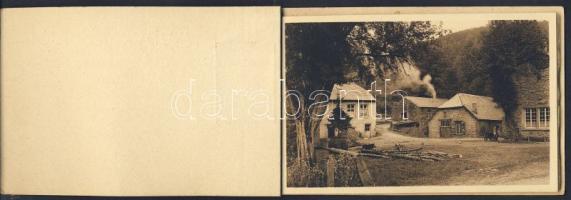 Auby sur Semois 6 lapos képeslapfüzet / Pc booklet with 6 cards