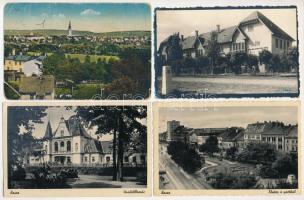 17 db RÉGI és MODERN történelmi magyar város képeslap vegyes minőségben / 17 pre-1945 and modern town-view postcards from the Kingdom of Hungary in mixed quality