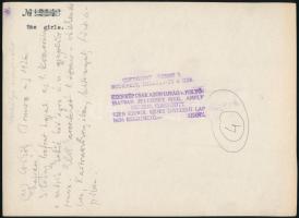 1926 Csököly, hajnalon befont hajjal 3 leány, Katona Imre (1921-2001) néprajzkutató szakszerű leírás...