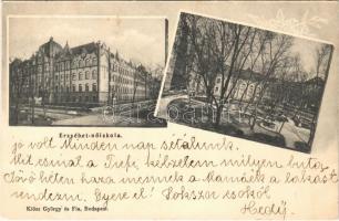 1906 Budapest XIV. Erzsébet Nőiskola. István út 91-93. Klösz György