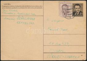 Czechoslovakia 1952, Csehszlovákia 1952