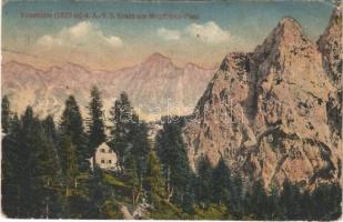 Kranjska Gora, Kronau; Vosshütte d. A.-V. S. Krain am Mojstroka Pass / tourist house, mountain lodge near the Vrsic Pass (Rb)