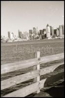 cca 1980-as évek, Magyar Alfréd budapesti fotóművész amerikai utazásán készült 25 db vintage NEGATÍV...