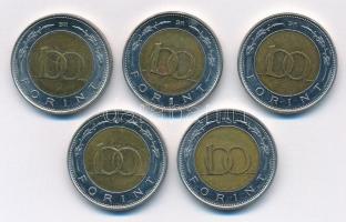 2002. 100Ft "Kossuth" (5x) T:2,2- 
Adamo FOEM1