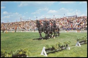 cca 1970-es évek, Kecskeméti városképek, építkezések, bontások, Vincze János (1922-1999) kecskeméti ...