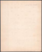 cca 1935 Kinszki Imre (1901-1945) budapesti fotóművész hagyatékából pecséttel jelzett, nagyméretű vi...