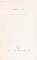 Pulszky Ferenc: Életem és korom. I-II. köt. Magyar Századok. Bp., 1958, Szépirodalmi. Kiadói egészvá...
