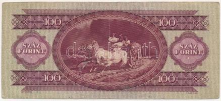 1949. 100Ft "B813 033001" T:III szép papír 
Adamo F28