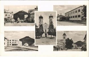 Huszt, Chust, Khust; mozaiklap / multi-view postcard