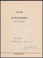 Geréb Attila: Az égő tekercs. Dráma Jeremiás prófétáról. A szerző által DEDIKÁLT példány. Székelyudv...