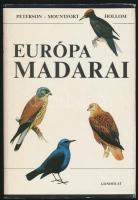 Peterson-Mountfort-Hollom: Európai madarai. Bp., 1986, Gondolat. 4. átdolgozott kiadás. Kiadói egészvászon-kötés, kiadói papír védőborítóban.