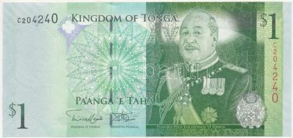 Tonga 2008. 1$ T:I,I-  Tonga 2008. 1 Dollar C:UNC,AU