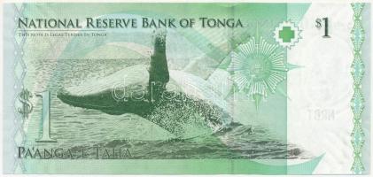 Tonga 2008. 1$ T:I,I- 
Tonga 2008. 1 Dollar C:UNC,AU