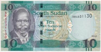 Dél-Szudán 2016. 10P T:I  South Sudan 2016. 10 Pounds C:UNC