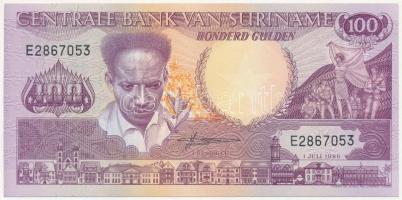 Suriname 1986. 100G T:I  Suriname 1986. 100 Gulden C:UNC