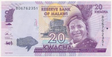 Malawi 2016. 20K T:I  Malawi 2016. 20 Kwacha C:UNC