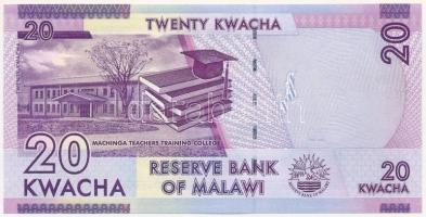 Malawi 2016. 20K T:I 
Malawi 2016. 20 Kwacha C:UNC