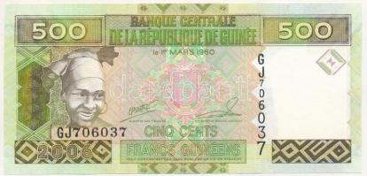 Guinea 2006. 500Fr T:I  Guinea 2006 500 Francs C:UNC  Krause 39.