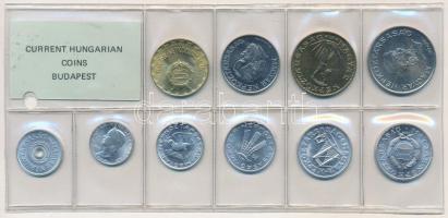 1988. 2f-20Ft (10xklf) érmés forgalmi sor fóliatokban T:1 Adamo FO21