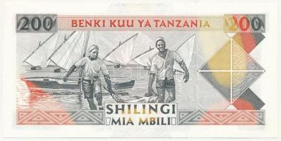 Tanzánia 1993. 200Sh T:I 
Tanzania 1993. 200 Shilingi C:UNC 
Krause 25.b