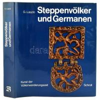 László, Gyula: Steppenvölker und Germanen. Kunst der Völkerwanderungszeit. Wien-München,1970,Anton Schroll. Német nyelven. Fekete-fehér és színes fotókkal illusztrált. Kiadói egészvászon-kötés, kiadói papír védőborítóban.