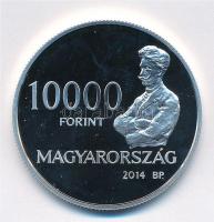 2014. 10.000Ft Ag "Spányi Béla halálának 100. évfordulója" kapszulában T:PP