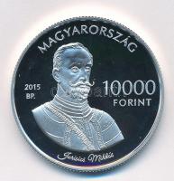 2015. 10.000Ft Ag "Kőszegi vár / Jurisics Miklós" T:PP