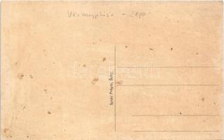 Ipolyság, Sahy; Vármegyeház, szobor / county hall, statue (fa)