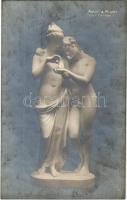 Amor & Psyche (von Canova) / Erotic nude lady sculpture