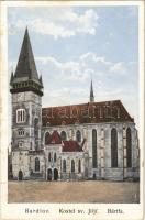 Bártfa, Bardiov, Bardejov; Kostel cv. Jiljí / church (fa)