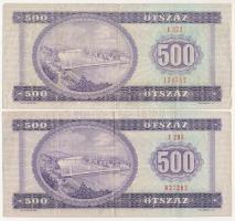 1975. 500Ft (2x) T:III Adamo F41