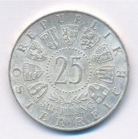 Ausztria 1961. 25Sch Ag "40 éves Burgenland" T:1- 
Austria 1961. 25 Schilling Ag "40...