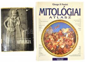 2 db mitológiai témájú könyv: Trencsényi-Waldapfel Imre: Mitológia. Bp., 1960, Gondolat. Negyedik kiadás. Kiadói egészvászon-kötés, kiadói kissé szakadt papír védőborítóban. + Giorgio P. Panini: Mitológiai atlasz. H.n., 1996, Elek és Társa. Kiadói kartonált papírkötés.