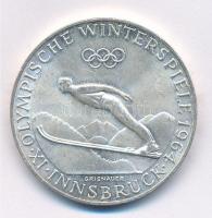 Ausztria 1964. 50Sch Ag IX. Téli Olimpia Innsbruck T:1-,2 Austria 1964. 50 Schilling Ag 9th Winter Olymplics Innsbruck C:AU,XF Krause KM#2896