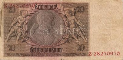 Német Birodalom/Weimari Köztársaság 1929. 20M T:III