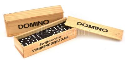 2 doboz holland dominó játék fa dobozzal 14 cm
