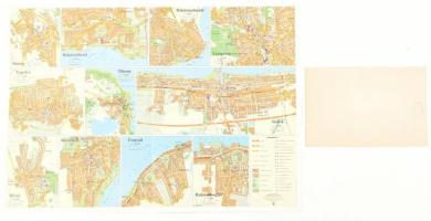 cca 1910 Balaton és környéke, rajzolta Péter Károly, 1:360.000, Bp., Révai, 16x24 cm + 2012 Balaton ...