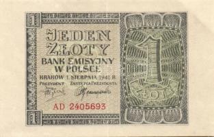 Lengyelország 1930. 5Zl (2x) + 1941. 1Zl + 1986. 100Zl (2x) T:II,II/III