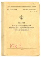 1972 Magyar Néphadsereg Vegyivédelmi Főnökség kiadása - Segédlet a tömegpusztító és gyújtófegyverek elleni védelem és a vegyivédelmi szakkiképzés bázisainak használatához